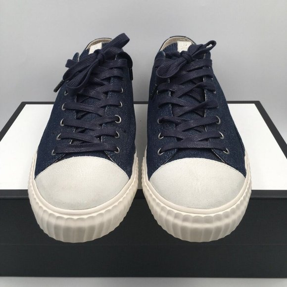 Bootleg By John Varvatos FB0001V4 Indigo Vulcanized Denim Sneaker